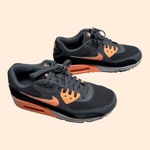 Nike Black and Orange Athletic Shoes